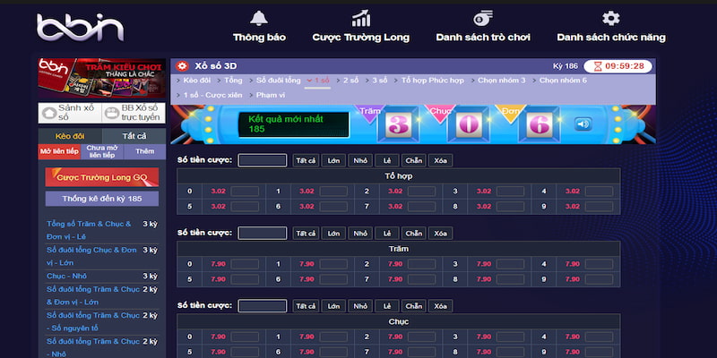 Hướng dẫn truy cập cổng nhà cung cấp game BBin Lottery