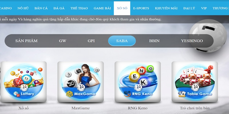 Mẹo phát tài cùng Saba Lottery 